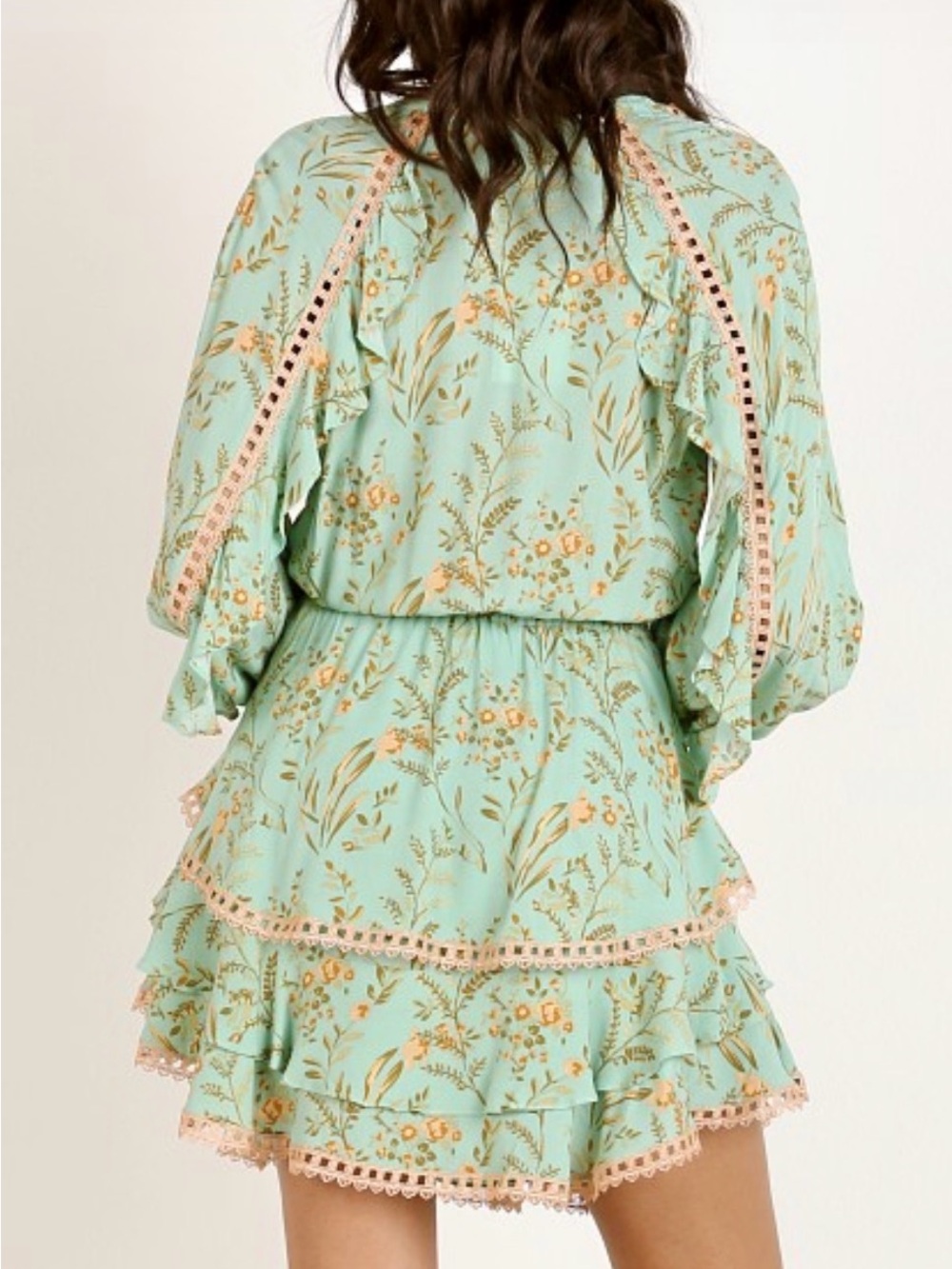 Spell & The Gypsy Maisie Playdress Vintage Turquoise - Picture 3 of 6